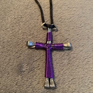 Handmade cross necklace